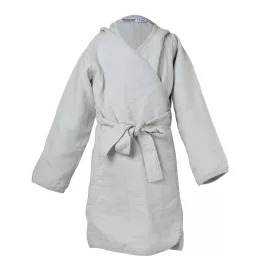 Mininor biopamut fürdőköpeny 24-36 hó - szürke