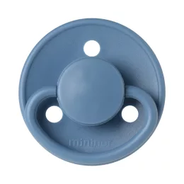 Mininor szilikon cumi 0hó+ 2 db - égkék