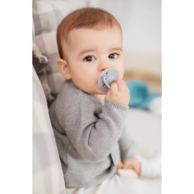 Mininor szilikon cumi 0hó+ 2 db - kék