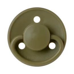 Mininor szilikon cumi 0hó+ 2 db - moha
