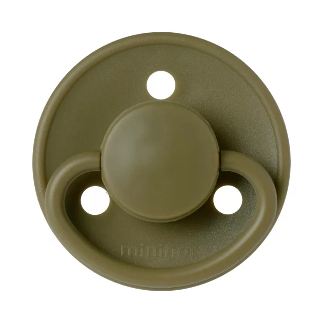 Mininor szilikon cumi 0hó+ 2 db - moha