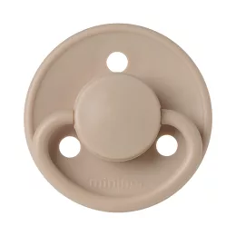 Mininor szilikon cumi 12hó+ 2 db - bézs
