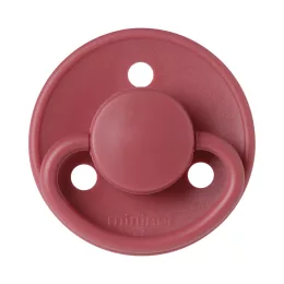 Mininor szilikon cumi 12hó+ 2 db - rebarbara