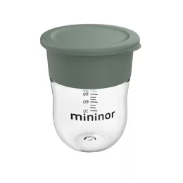 Mininor 360° tanuló pohár 220 ml - zöld