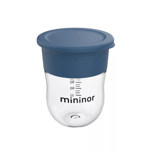 Mininor 360° tanuló pohár 220 ml - kék