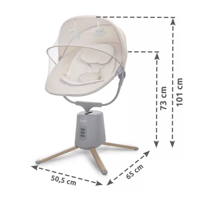 Lorelli Storky elektromos hinta - Beige