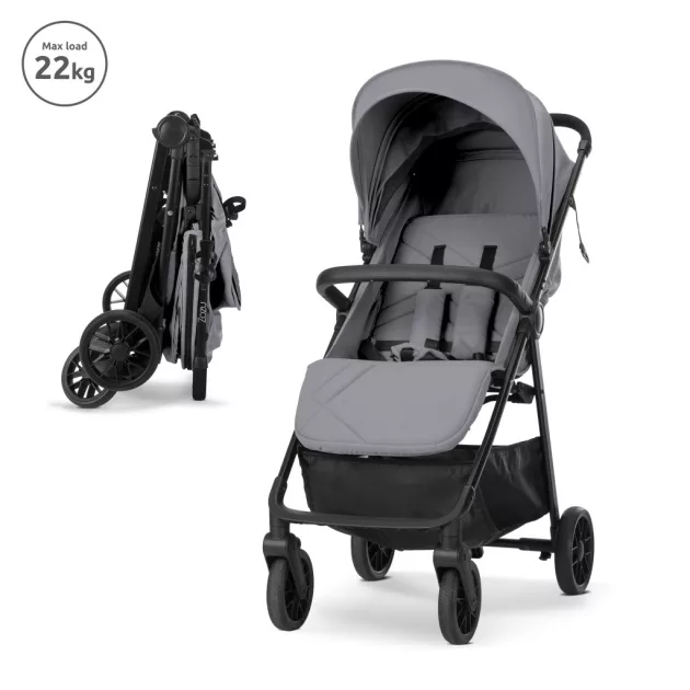 Lorelli Zozu sport babakocsi 22kg-ig - Grey
