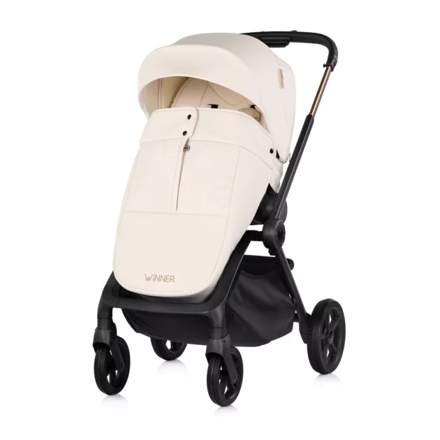 Chipolino Winner 2in1 újszülött babakocsi 22 kg-ig -  Cashmere