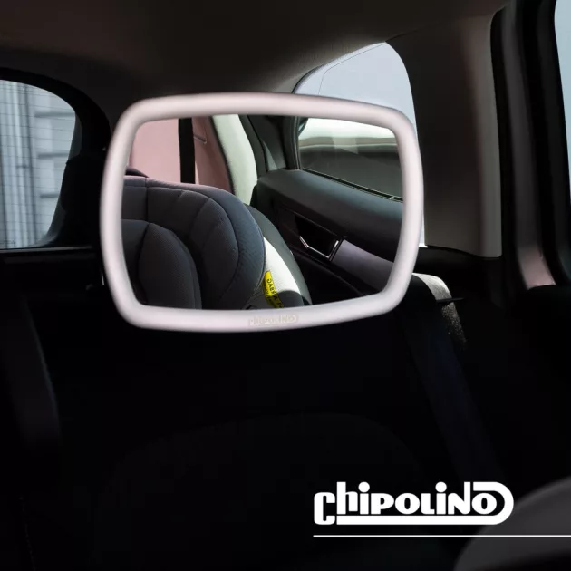 Chipolino távirányítós babafigyelő tükör leddel