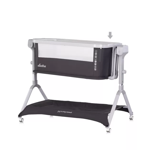 Chipolino Electra elektromos babaöböl - charcoal
