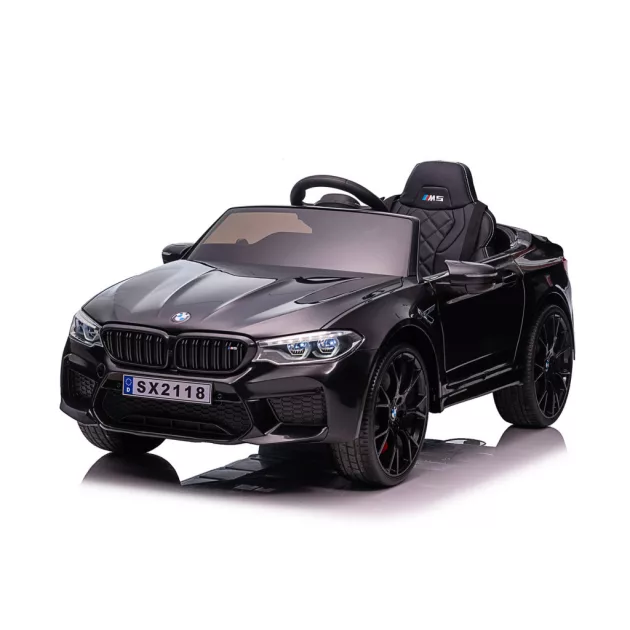 Chipolino BMW M5 elektromos autó - black leather