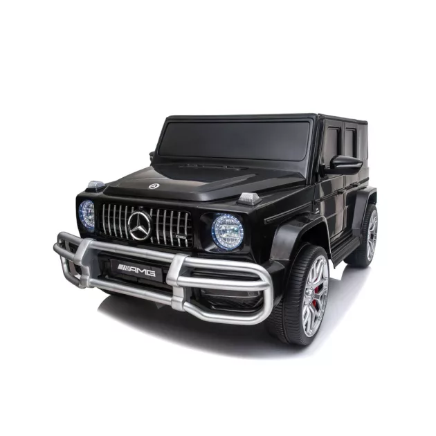 Chipolino Mercedes AMG G63 elektromos autó 2 üléssel - black leather