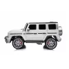 Chipolino Mercedes AMG G63 elektromos autó 2 üléssel - white leather