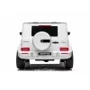 Chipolino Mercedes AMG G63 elektromos autó 2 üléssel - white leather