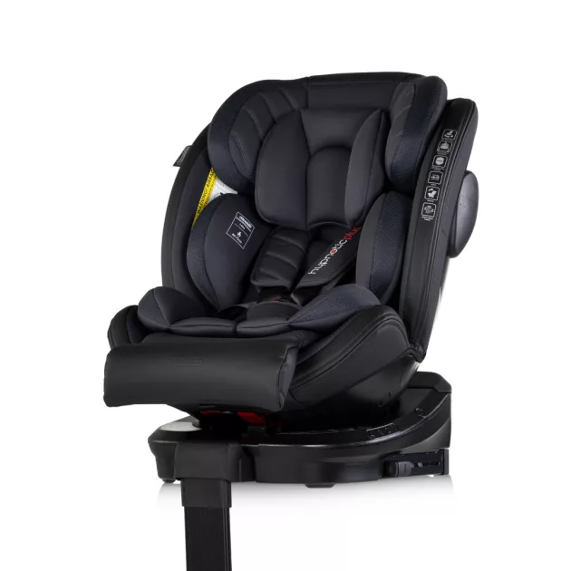 Chipolino Hypnotic Plus autósülés I-Size 40-150cm - charcoal
