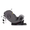 Chipolino Techno iGrow autósülés Isofix 40-150cm - charcoal