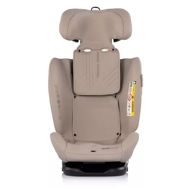 Chipolino Techno iGrow autósülés Isofix 40-150cm - latte