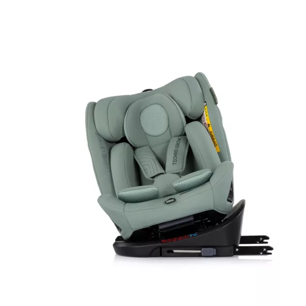 Chipolino Techno iGrow autósülés Isofix 40-150cm - matcha