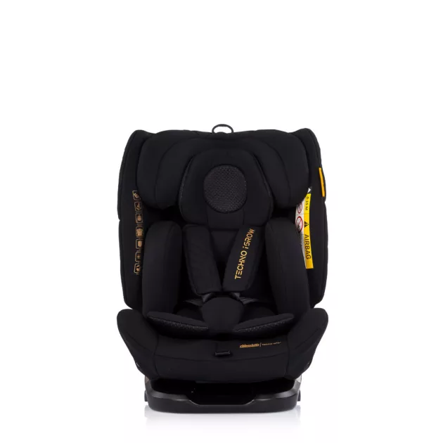 Chipolino Techno iGrow autósülés Isofix 40-150cm - noir
