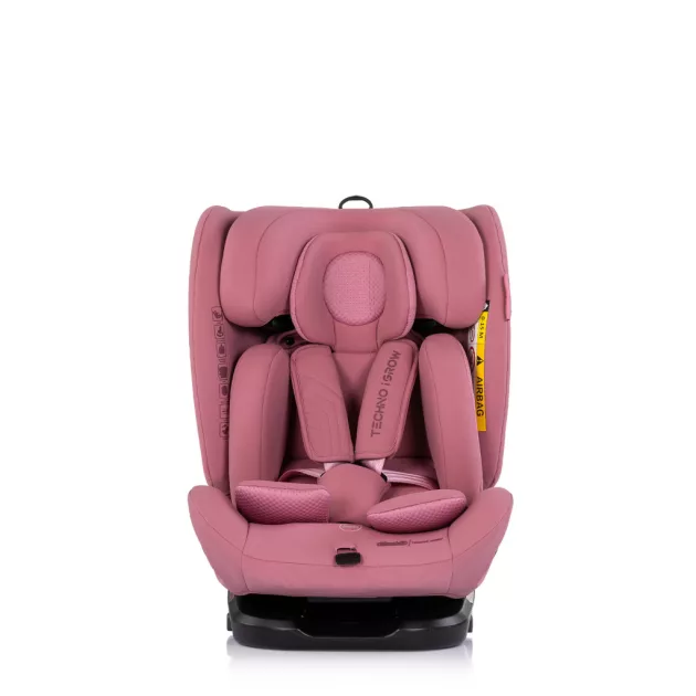 Chipolino Techno iGrow autósülés Isofix 40-150cm - powder pink