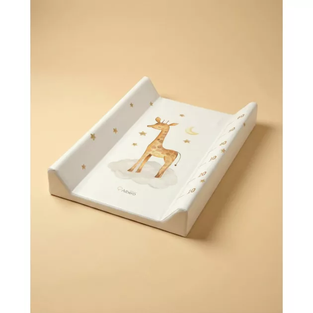 Albero Mio puha pelenkázó lap peremes 70 cm - MM70 448 Lulu Giraffe