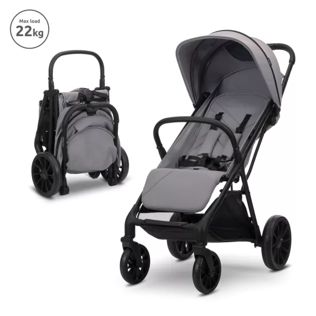 Lorelli Nuvella sport babakocsi 22kg-ig - Grey