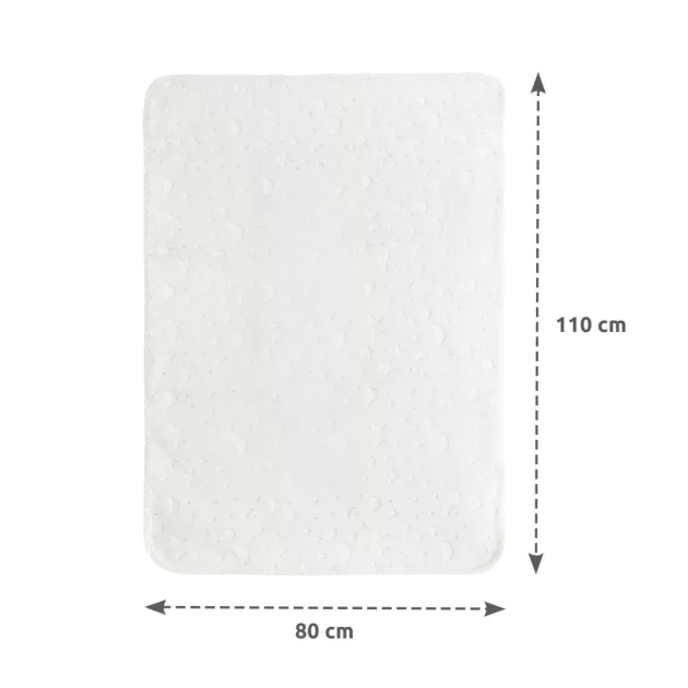 Lorelli Dombornyomott polár takaró 80x110cm - White