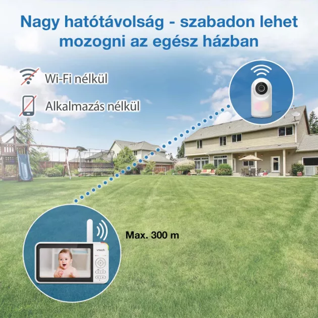 Vtech VM5367 kamerás babaőrző