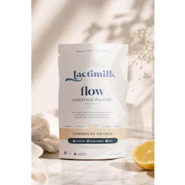 Lactimilk FLOW Hidratáló italpor+ - Citromos Ice tea ízű