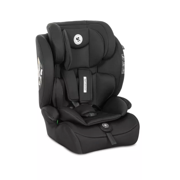 Lorelli Adventure autósülés i-Size 76-150cm - Black (doboz nélküli)
