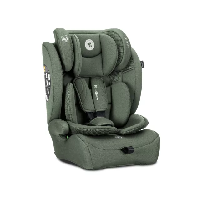 Lorelli Adventure autósülés i-Size 76-150cm - Green (doboz nélküli)