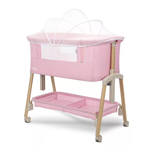 Lorelli Millie babaöböl - Pink wood
