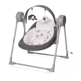 Lorelli Twinkle elektromos babahinta - Grey Rhino