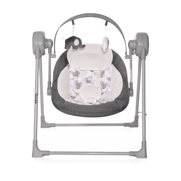 Lorelli Twinkle elektromos babahinta - Grey Rhino