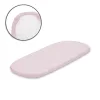 Lorelli gumis lepedő 90x50 cm mózeskosárba - pink