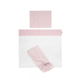   Lorelli Tiny Dream Trio ágynemű garnitúra 70x140 - Little Bear Pink