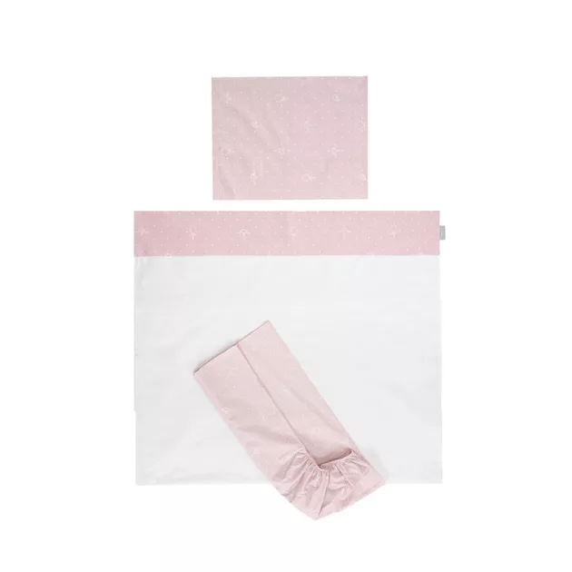 Lorelli Tiny Dream Trio ágynemű garnitúra 70x140 - Little Bear Pink