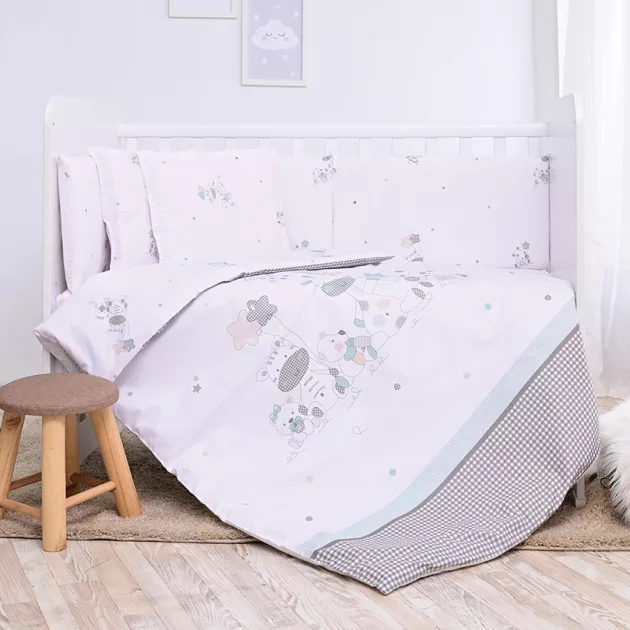 Lorelli Sunny 5 részes ágynemű garnitúra - Giraffe