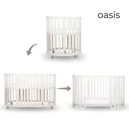Espiro Oasis Fa kiságy - 01 White