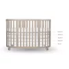 Espiro Oasis Fa kiságy - 08 Cashmere