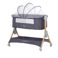 Chipolino SleepNFold összecsukható babaöböl - charcoal