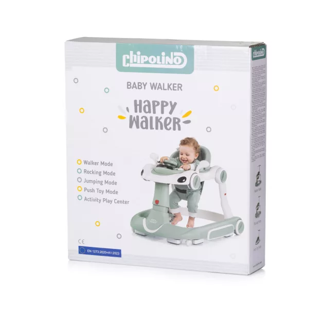Chipolino Happy Walker 5az1-ben bébikomp - anthracite