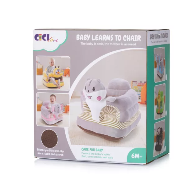 Chipolino Squirrel babakanapé - grey