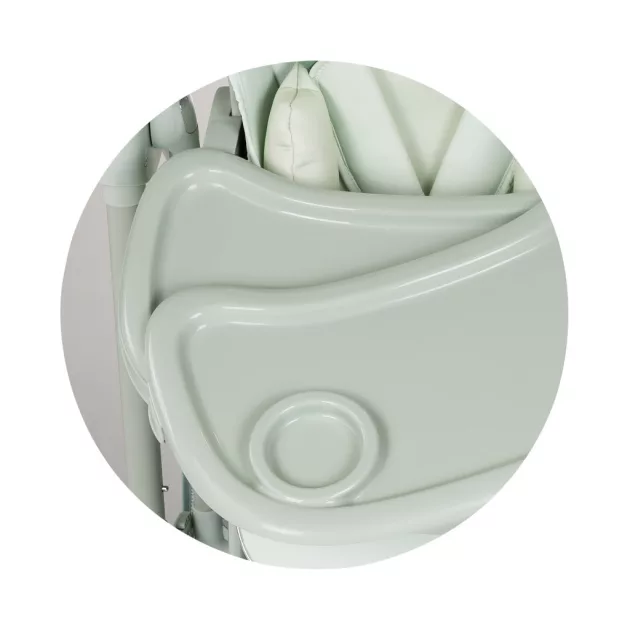 Chipolino Melba 2in1 multifunkciós etetőszék és hinta - matcha