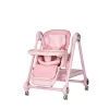 Chipolino Melba 2in1 multifunkciós etetőszék és hinta - powder pink