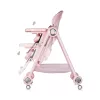 Chipolino Melba 2in1 multifunkciós etetőszék és hinta - powder pink