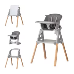 Chipolino Multi 4az1-ben etetőszék - charcoal