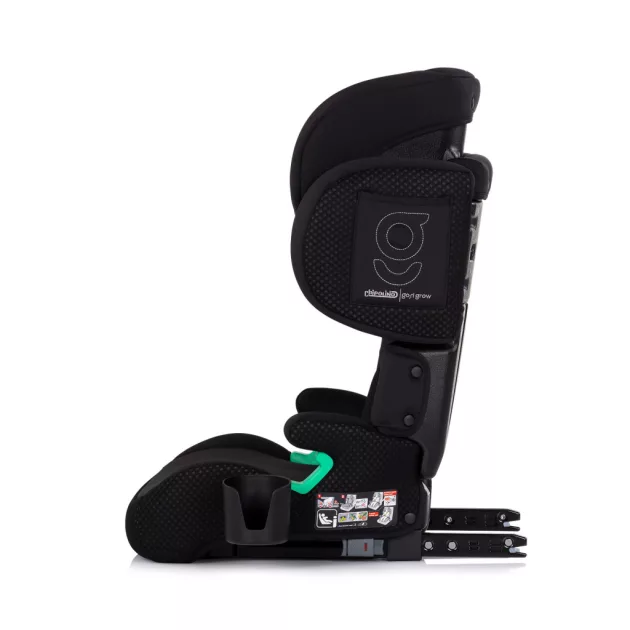 Chipolino Go'n'Grow I-Size Isofix autósülés 100-150cm - noir