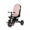 Chipolino Twisfold összecsukható tricikli 360° forgatható üléssel - powder pink
