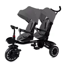 Chipolino Twin Go ikertricikli - charcoal